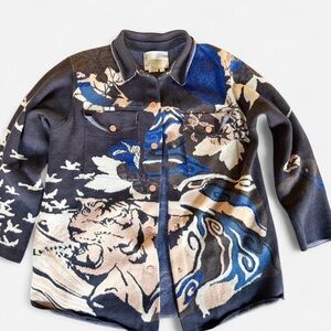 Anthropologie Tiger sweater